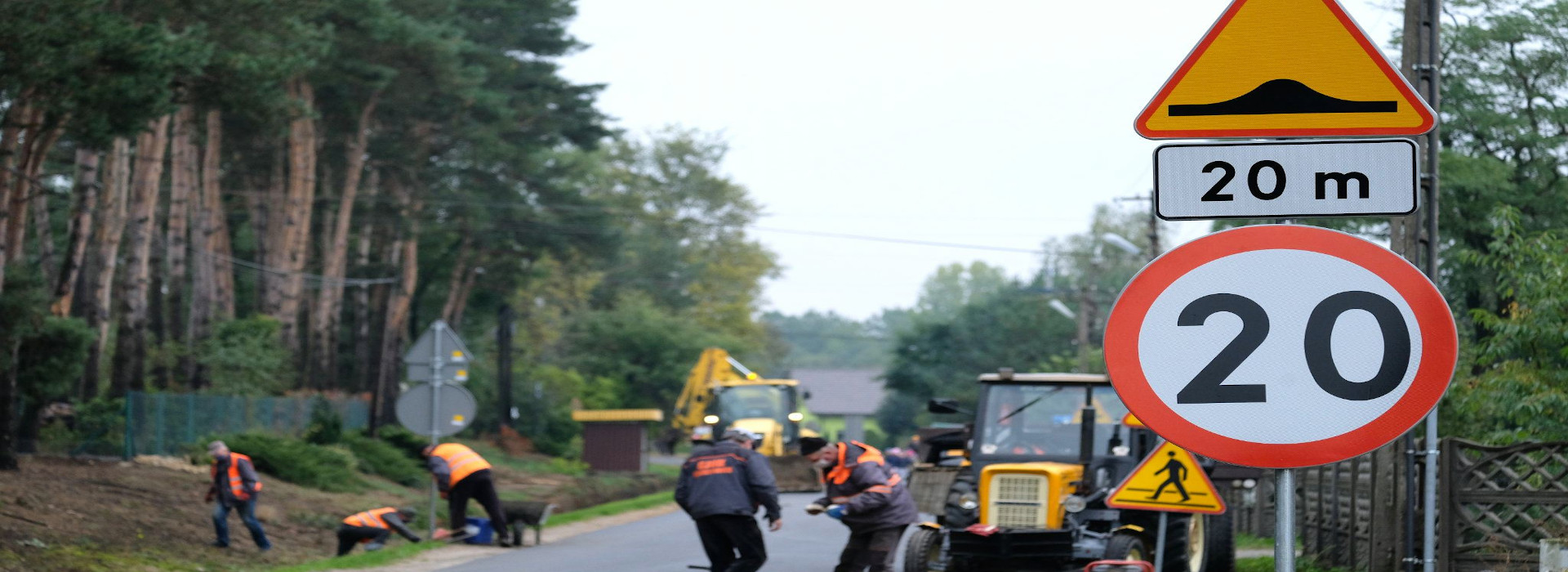 Drogi i tereny zielone